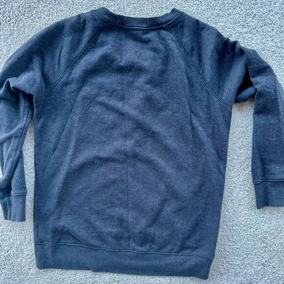 NWOT Eddie Bauer Grey Sweater M - Picture 3 of 4
